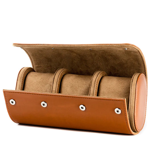 Premium Leather Watch Roll