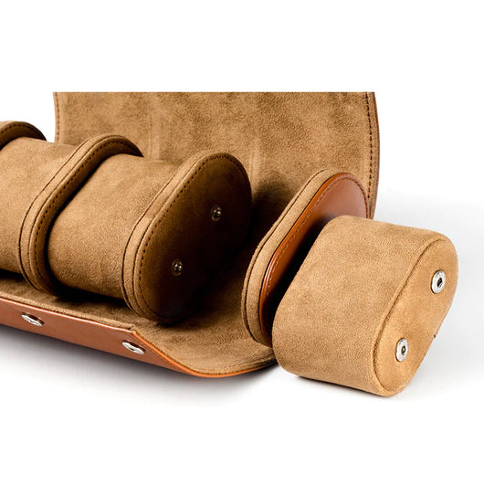 Premium Leather Watch Roll